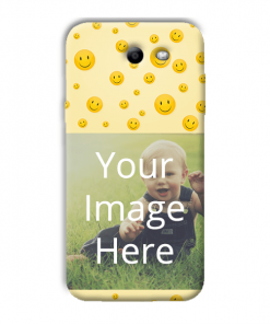 Smiley Design Custom Back Case for Samsung Galaxy J3 Prime