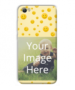 Smiley Design Custom Back Case for Xiaomi Redmi Y1 Lite