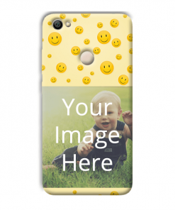 Smiley Design Custom Back Case for Xiaomi Redmi Y1