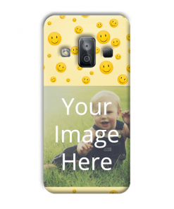 Smiley Design Custom Back Case for Samsung Galaxy J7 Duo