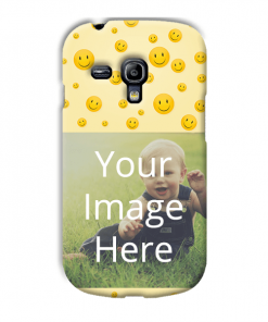 Smiley Design Custom Back Case for Samsung Galaxy S Duos S7562
