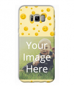 Smiley Design Custom Back Case for Samsung Galaxy S8
