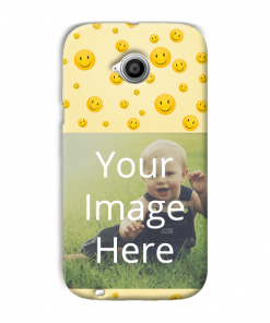 Smiley Design Custom Back Case for Motorola Moto E 2nd Generation E2