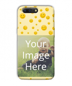 Smiley Design Custom Back Case for OnePlus 5
