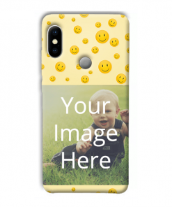 Smiley Design Custom Back Case for Redmi Note 5 Pro