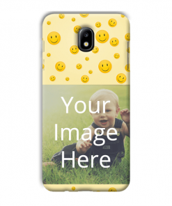 Smiley Design Custom Back Case for Samsung Galaxy J7 Pro