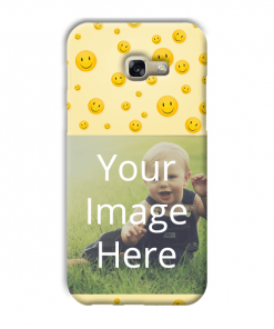 Smiley Design Custom Back Case for Samsung Galaxy A5 2017