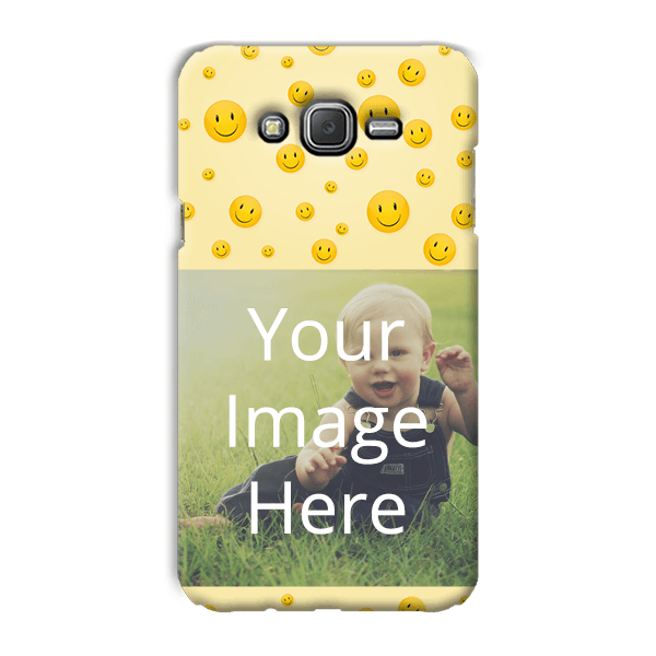 Buy Smiley Design Custom Back Case for Samsung Galaxy On7 Pro | yourPrint