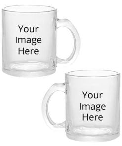 Custom Transparent Clear Mug - Create your Own Coffee Mug