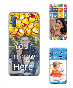 Emoji Design Custom Back Case for Samsung Galaxy A7 2018