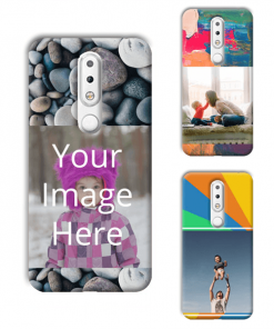 Abstract Design Custom Back Case for Nokia 6.1 Plus