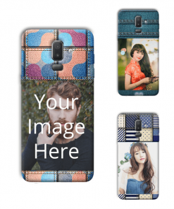 Denim Design Custom Back Case for Samsung Galaxy On8 2018