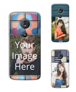 Denim Design Custom Back Case for Motorola Moto G6 Play