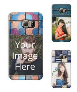 Denim Design Custom Back Case for Samsung Galaxy S6 Edge
