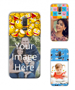Emoji Design Custom Back Case for Samsung Galaxy J8 (2018, Infinity Display)