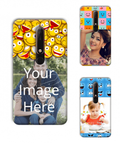 Emoji Design Custom Back Case for Nokia 6 2018