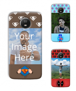 Superhero Design Custom Back Case for Motorola Moto G5S
