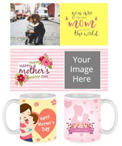 Mother's Day Design Customized White Mug