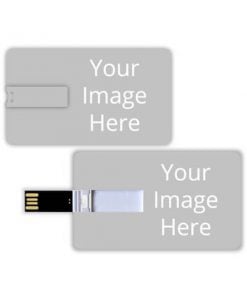 Rectangle Custom Printed Credit Card Pen Drive