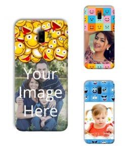 Emoji Design Custom Back Case for Samsung Galaxy J6 Plus