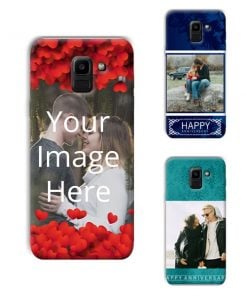 Anniversary Design Custom Back Case for Samsung Galaxy J6 (2018, Infinity Display)