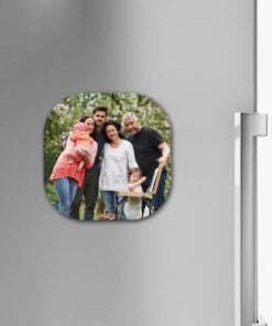 Square Customized Printed Fridge Photo Magnet