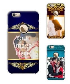 Wedding Design Custom Back Case for Apple iPhone 6 with Logo Cut