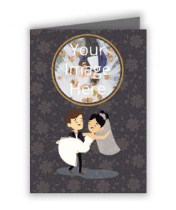 Wedding Customized Greeting Card - Couple Design