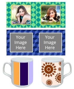 Abstract Design Customized Tea Cup