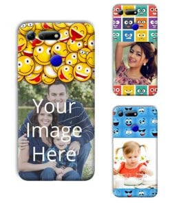 Emoji Design Custom Back Case for Huawei Honor View 20