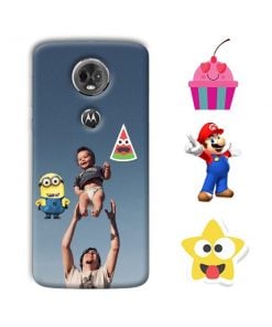 Sticker Design Custom Back Case for Motorola Moto E5 Plus