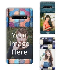 Denim Design Custom Back Case for Samsung Galaxy S10
