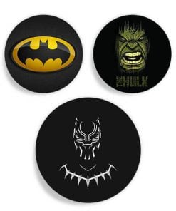 Superhero Design Customized Photo Printed Circle Stickers
