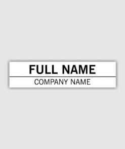 Full Name Customized Self Inking Pre-Inked Rubber Stamp