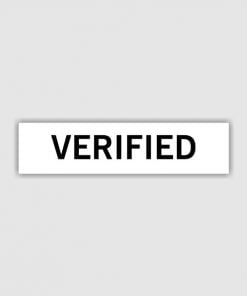 Verified Design Customized Self Inking Pre-Inked Rubber Stamp