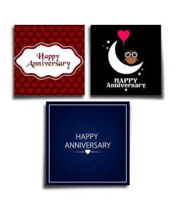 Anniversary Design Customized Photo Printed Square Stickers