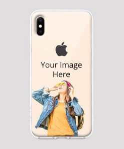 Transparent Customized Soft Back Cover for Apple iphone X
