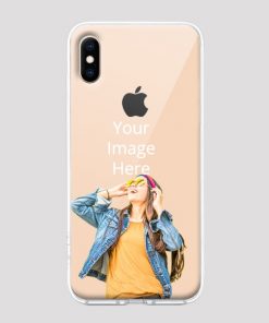Transparent Customized Soft Back Cover for Apple iPhone XS