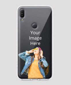 Transparent Customized Soft Back Cover for Asus Zenfone Max M2