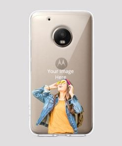 Transparent Customized Soft Back Cover for Motorola Moto G5