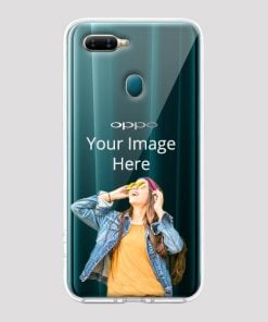 Transparent Customized Soft Back Cover for Oppo A7