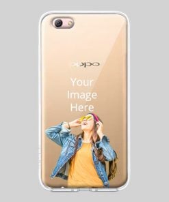 Transparent Customized Soft Back Cover for Oppo F3 Plus
