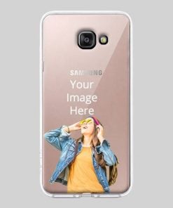 Transparent Customized Soft Back Cover for Samsung Galaxy A5 2016
