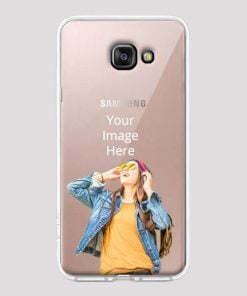 Transparent Customized Soft Back Cover for Samsung Galaxy C7