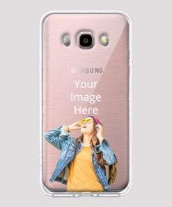 Transparent Customized Soft Back Cover for Samsung Galaxy J5 2016