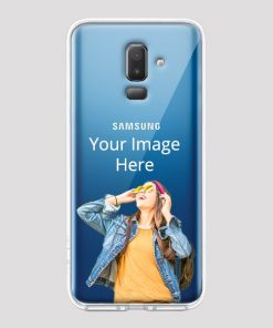 Transparent Customized Soft Back Cover for Samsung Galaxy J8 (2018, Infinity Display)