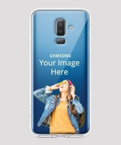 Transparent Customized Soft Back Cover for Samsung Galaxy On8 2018