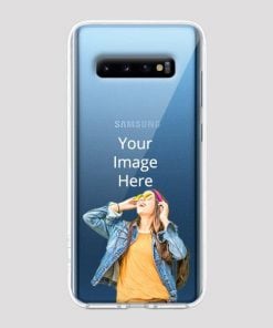 Transparent Customized Soft Back Cover for Samsung Galaxy S10 Plus