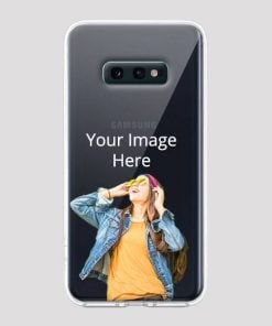 Transparent Customized Soft Back Cover for Samsung Galaxy S10e