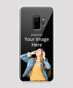 Transparent Customized Soft Back Cover for Samsung Galaxy S9
